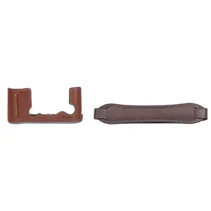 Comparateur de prix : Smallrig 4710 Kit demi-étui en cuir pour Fujifilm X-T50 (marron)