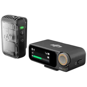 Comparateur de prix : Microphone sans fil DJI Mic 2 Noir + 1 émetteur + 1 récepteur