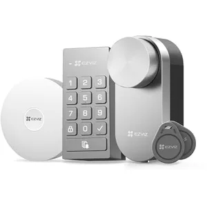 Comparateur de prix : Serrure connectée EZVIZ DL01 Pro + clavier + hub