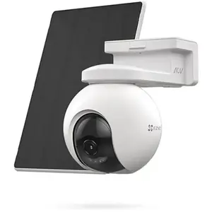 Kit Ezviz CS-HB8/SP Caméra de sécurité motorisée ptz 4K avec panneau s...