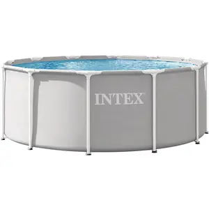 Comparateur de prix : Intex Piscine tubulaire Prism Frame ronde 3,66 x 1,22 m - Intex