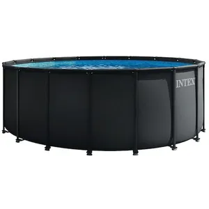 Intex KIT PISCINE ULTRA XTR RONDE TUBULAIRE Ø x h : 488 x 122 m pas cher