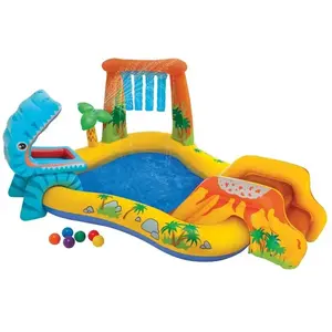 Comparateur de prix : Intex Aire De Jeu Gonflable Dinosaures - Intex - Piscine Pour Enfants