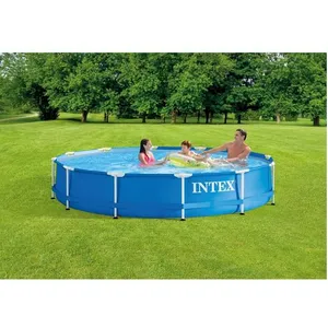 Comparateur de prix : Intex Piscine tubulaire Intex Metal Frame ronde 3,66 x 0,76 m 28212NP