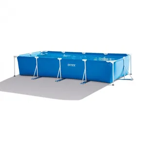 Comparateur de prix : Kit Piscine rectangulaire Tubulaire 4 -5 x 2 -2 x 0 -84m bleu - Intex