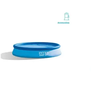 Comparateur de prix : Intex Kit piscinette easy set autoportante (ø)3,66 x (h)0,76m et pédiluve
