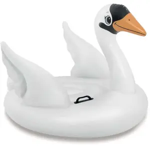Comparateur de prix : Matelas gonflable Intex Cygne à chevaucher Blanc