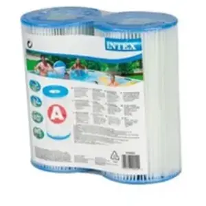 Comparateur de prix : Intex Lot de 2 Cartouches de Filtration Type A pour Piscine