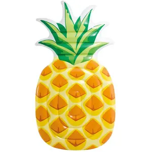 Comparateur de prix : Matelas gonflable de piscine Ananas - Intex - 216 x 124 cm - Vinyle