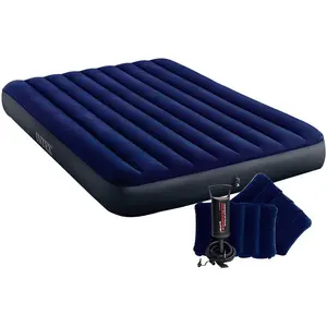 Comparateur de prix : Intex 64765 Matelas Gonflable, Multicolore, 152 x 203 cm