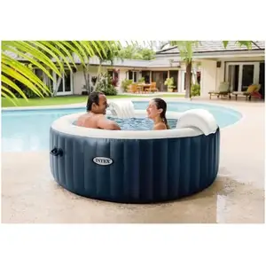Comparateur de prix : Spa gonflable INTEX - Blue Navy - 196 x 71 cm - 4 places - Rond - 28430EX