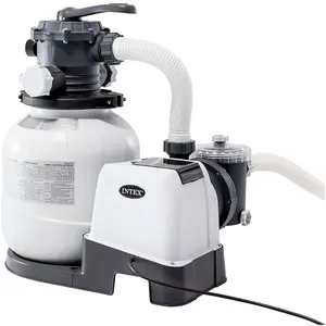 Comparateur de prix : Filtre à sable Intex 26646 pour piscine hors-sol - 7900 lt/hr