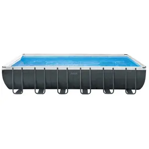 Intex - Piscine hors-sol rectangulaire Ultra Xtr Frame 732x366x132cm pas cher