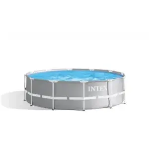 Comparateur de prix : Intex kit Piscine Prism Frame Ronde Tubulaire (ø) 3,66 x (h) 0,99m