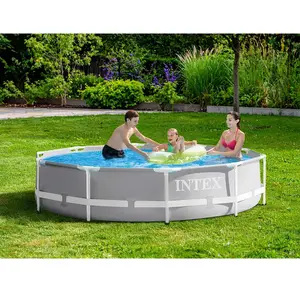 Intex Piscine Prisma Frame Round Collapsible With Filter One Size pas cher