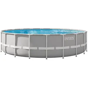 Intex Piscine Hors-sol Ronde Acier Prism Ø 610x132 Cm 32695 litres