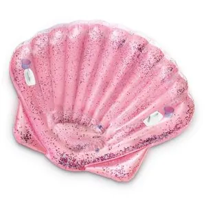 Comparateur de prix : Coquillage gonflable géant - INTEX - 2 personnes - Décoré de paillettes