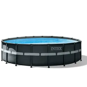 INTEX Piscine à cadre Ultra XTR pompe de filtration à sable 549x132cmVendu pardarty