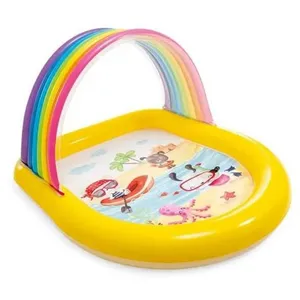 Comparateur de prix : Piscinette gonflable Arc-en-ciel Intex