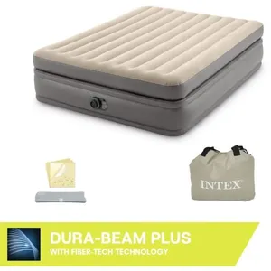 Comparateur de prix : Intex Lit Gonflable Queen Prime Comfort Elevated 152 x 51 x 203 cm TU
