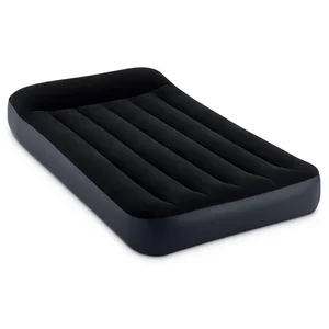 Comparateur de prix : Matelas 1 place Pillow Rest Classic - Intex - Bleu - 99 x 191 x 25 cm TU