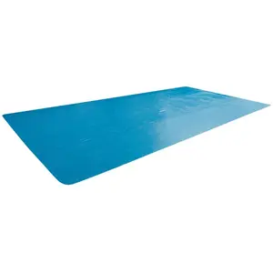Comparateur de prix : Intex Couverture solaire de piscine Bleu 378x186 cm Polyéthylène TU