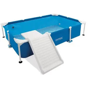Comparateur de prix : Intex - Piscine tubulaire rectangulaire pour animaux