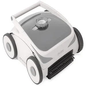 Comparateur de prix : Robot piscine sans fil Intex ZX500R - Fond et parois