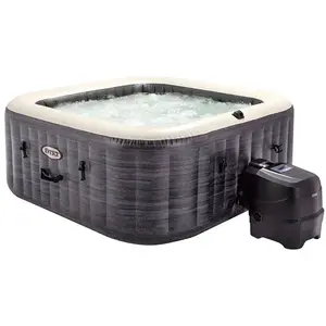 Comparateur de prix : Intex Spa Gonflable Greystone Deluxe 175x175x71 Cm 795 litres