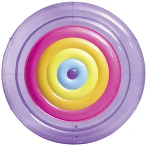 Comparateur de prix : Intex Matelas Gonflable Pour Piscine Rainbow Fiesta Beach Ø201cm Ø201cm