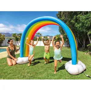 Comparateur de prix : Jeu gonflable Intex Arc en ciel XXL