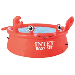 Comparateur de prix : Intex - 26100NP - Piscinette autoportante crabe ø 1,83 x 0,51m