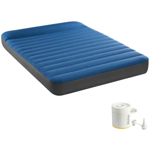 Comparateur de prix : Matelas de camping - Intex - Truaire - 2 places - Oreiller intégré - Pompe USB incluse