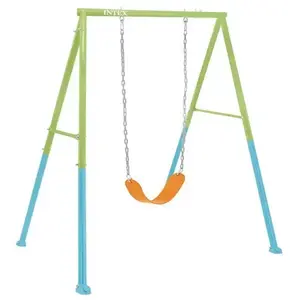 Comparateur de prix : Intex - 44113 - Portique Balançoire 2 en 1 Balançoire + Siège Bébé Couleurs