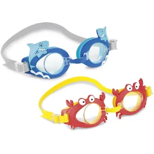 LUNETTE / MASQUE DE NATATION ENFANT 3/8 ANS AQUAFLOW FUN CRABE ou REQU...