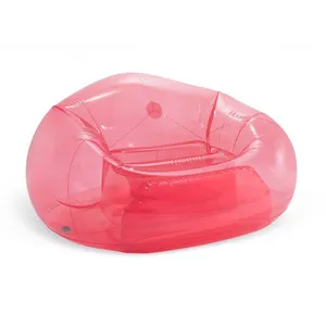 Intex Boîte Individuelle Transparente Rose 137x127x74 Cm pas cher