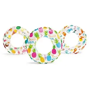 Comparateur de prix : Intex - 59242NP - Bouée Fun Summer 61Cm - Coloris Aléatoire