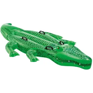 Intex Alligator géant à chevaucher 203x114 cm TU