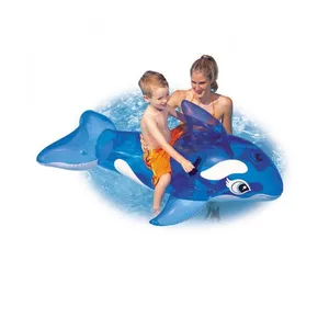 Comparateur de prix : Intex Intex Matelas Gonflable Enfant Baleine A Chevaucher Pour Piscine 163 Cm