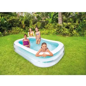 Comparateur de prix : Piscine gonflable pour enfant Intex Family Bleu 262x175x56 cm 56483NP