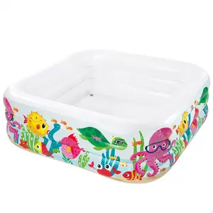 Comparateur de prix : Intex Piscine gonflable "Aquarium" Intex 159 x 159 x 50 cm - 3 ans +