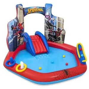 Comparateur de prix : Bestway Aire de Jeux Gonflable Spider-Man 2,11 m X 2,06 m X 1,27 m