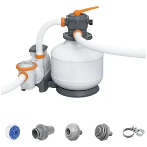 Bestway Flowclear Pompe de Filtration à Sable pour Piscine 11 355 LVendu paramazon