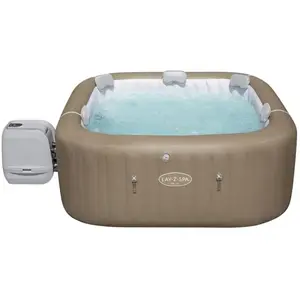 Bestway Spa Gonflable carré Lay-Z-Spa Palma Hydrojet Pro 5-7 Places pas cher