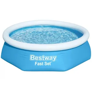 Comparateur de prix : Bestway Bestway - Fast Set - Piscine gonflable - 244x61 cm - Ronde