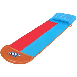 Comparateur de prix : Toboggan Aquatique Double H2OGO! TSUNAMI SPLASH - 4,88m - BESTWAY