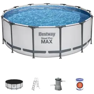 Piscine hors sol ronde 396x122cm Steel Pro Max Pool Set Bestway 5618W