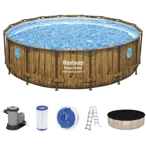 Comparateur de prix : Bestway Ensemble de piscine Power Steel 488x122 cm