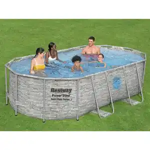 Comparateur de prix : Bestway Ensemble de piscine Power Steel 427x250x100 cm