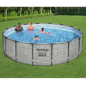 Comparateur de prix : Piscine ronde Power Steel 488x122 cm Bestway n/a